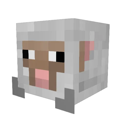 evanbun22 Minecraft avatar head, 3D render