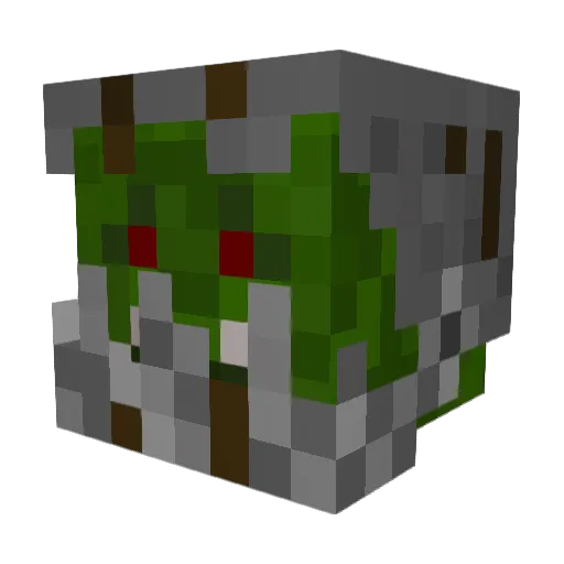 evanc94 Minecraft avatar head, 3D render