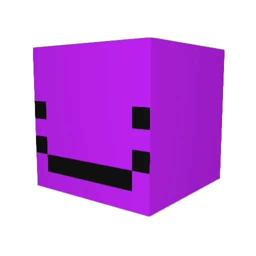 evandoe11 Minecraft avatar head, 3D render