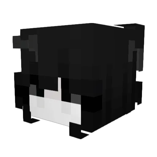 evangelinna Minecraft avatar head, 3D render
