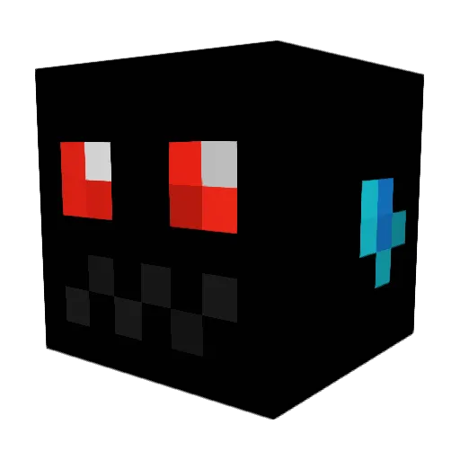 evans2243 Minecraft avatar head, 3D render