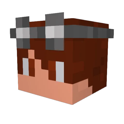 evansimpson1234 Minecraft avatar head, 3D render