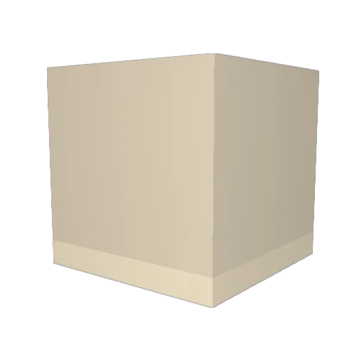 evenski19 Minecraft avatar head, 3D render