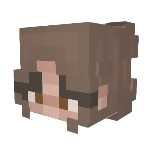 everafter97 Minecraft avatar head, 3D render