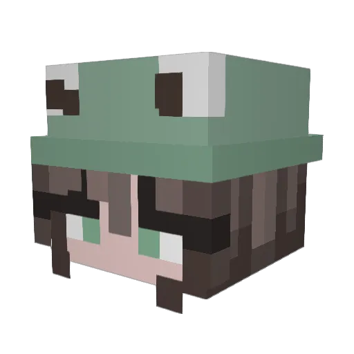 everythinggirl04 Minecraft avatar head, 3D render