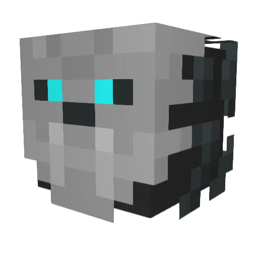 evil_squirrel1 Minecraft avatar head, 3D render