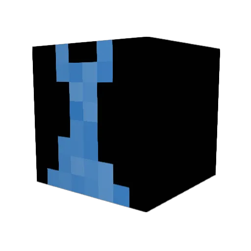 evilbong_ Minecraft avatar head, 3D render