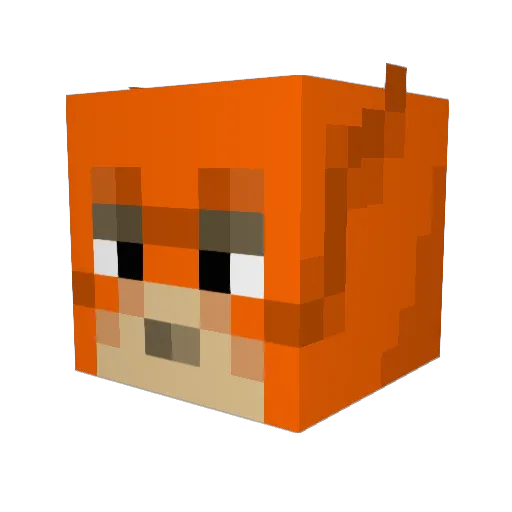 evilboy05 Minecraft avatar head, 3D render