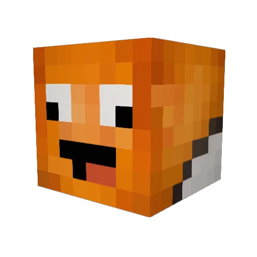 evilbunny2586 Minecraft avatar head, 3D render