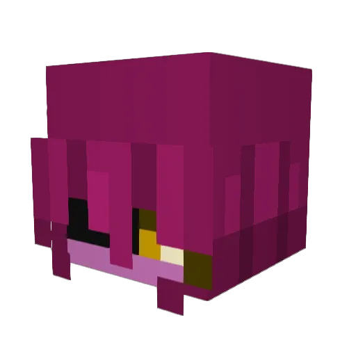 evildillan Minecraft avatar head, 3D render