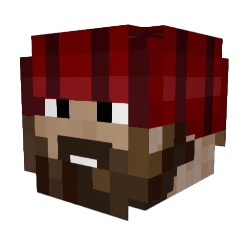 evilmckillpeople Minecraft avatar head, 3D render