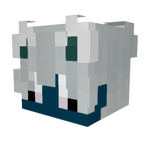 evilsantio71 Minecraft avatar head, 3D render