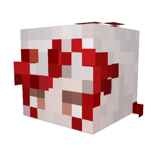 evilsawyer Minecraft avatar head, 3D render