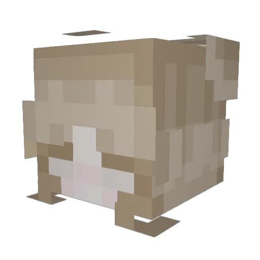 evilseed2000 Minecraft avatar head, 3D render