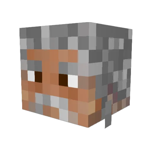 evlargboy Minecraft avatar head, 3D render