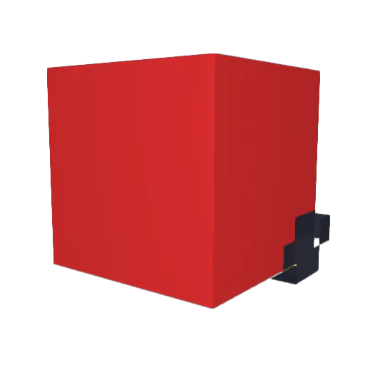 evmn Minecraft avatar head, 3D render