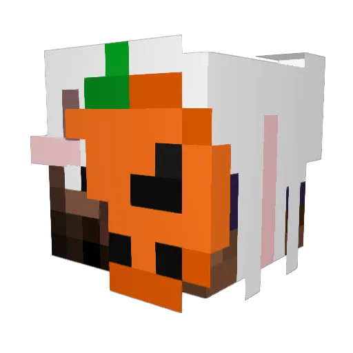 evolutionpfobi Minecraft avatar head, 3D render