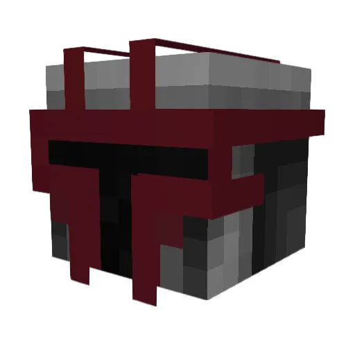 evoter Minecraft avatar head, 3D render