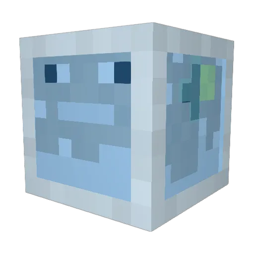 evxyls Minecraft avatar head, 3D render