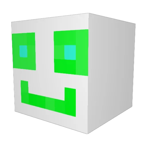 ewahey Minecraft avatar head, 3D render