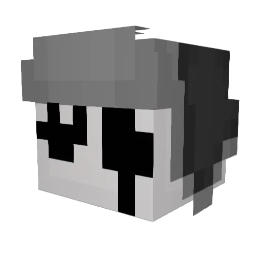 ewepus Minecraft avatar head, 3D render