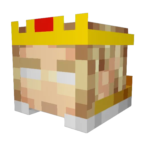ewf828 Minecraft avatar head, 3D render