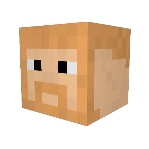 ewminecraftgamer Minecraft avatar head, 3D render