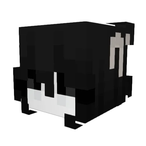 ewmt Minecraft avatar head, 3D render