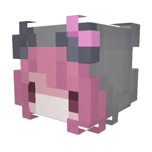 ewut Minecraft avatar head, 3D render