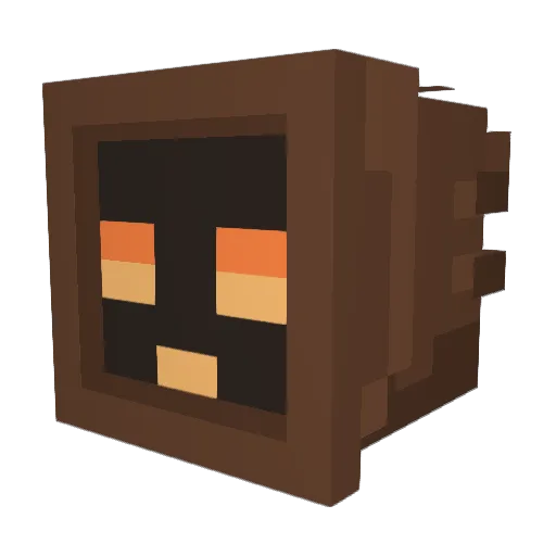 ewwen Minecraft avatar head, 3D render