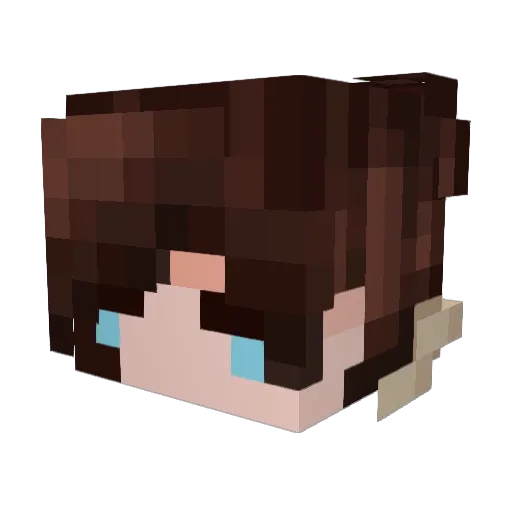 ex3dius69 Minecraft avatar head, 3D render