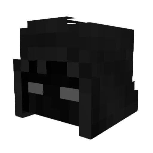 exactlynotJuici Minecraft avatar head, 3D render
