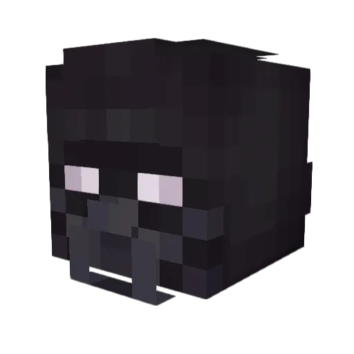 excalaber198 Minecraft avatar head, 3D render