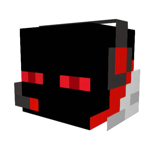 excaliburboy_ Minecraft avatar head, 3D render