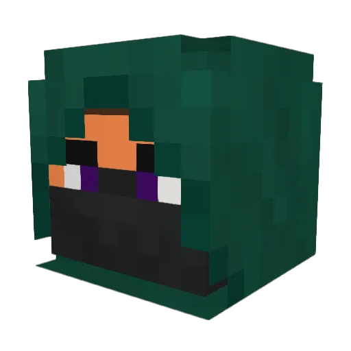 excelsior20 Minecraft avatar head, 3D render