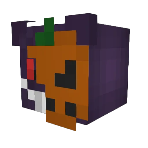 executionerjj Minecraft avatar head, 3D render