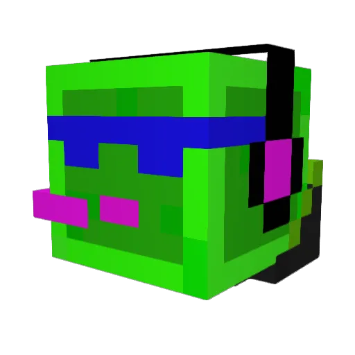 exenta007 Minecraft avatar head, 3D render