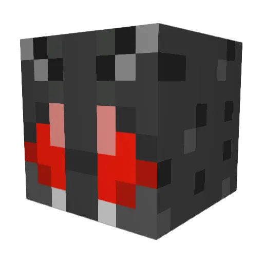 exilecat Minecraft avatar head, 3D render