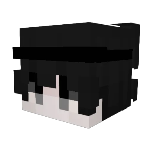 exo666 Minecraft avatar head, 3D render