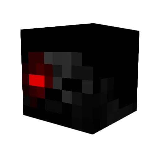 exooduusss Minecraft avatar head, 3D render