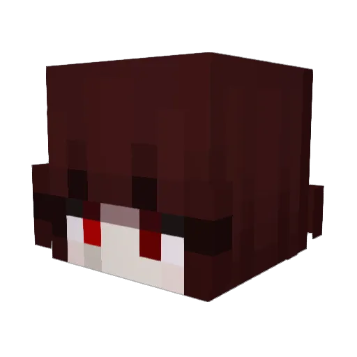 exorcxsm Minecraft avatar head, 3D render