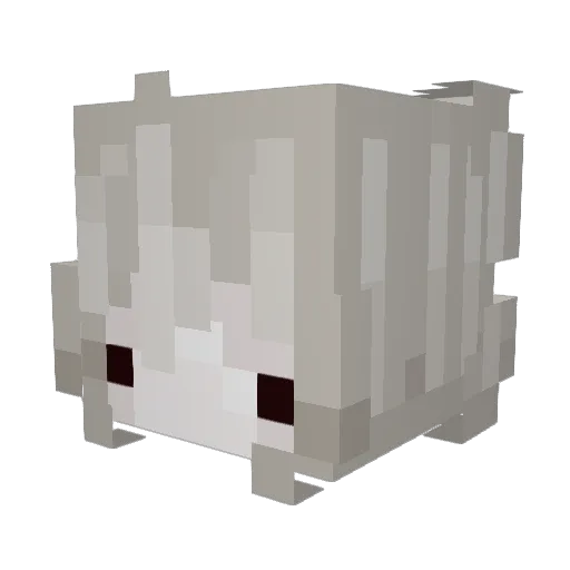 exorke Minecraft avatar head, 3D render