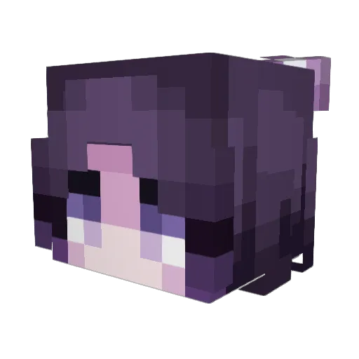 exoticbutters6 Minecraft avatar head, 3D render