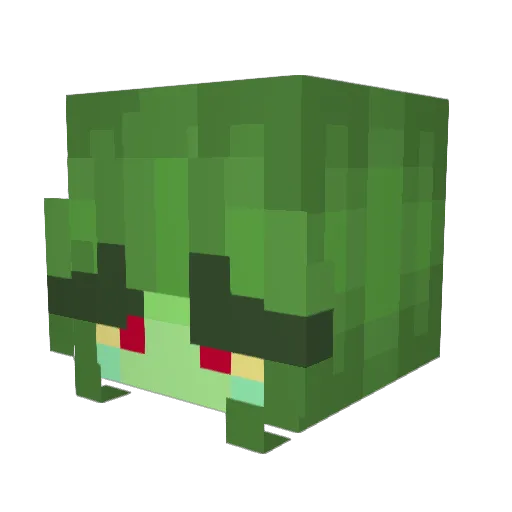 expiredeyebrow Minecraft avatar head, 3D render