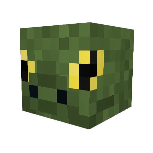 expl0siv3 Minecraft avatar head, 3D render