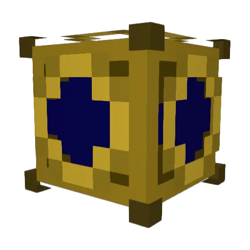 explode2341 Minecraft avatar head, 3D render