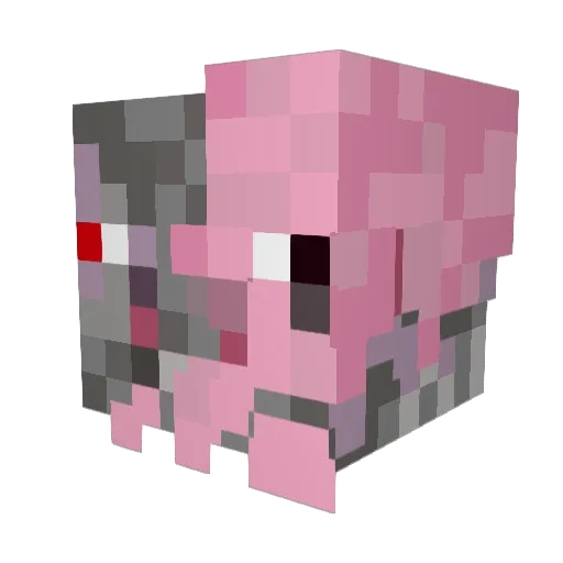 exploding_pig135 Minecraft avatar head, 3D render