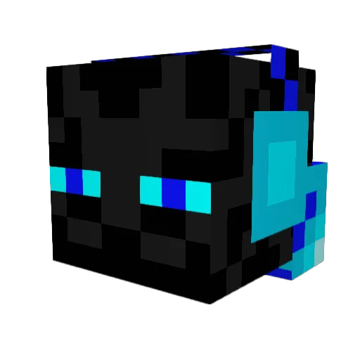 explosiontime Minecraft avatar head, 3D render