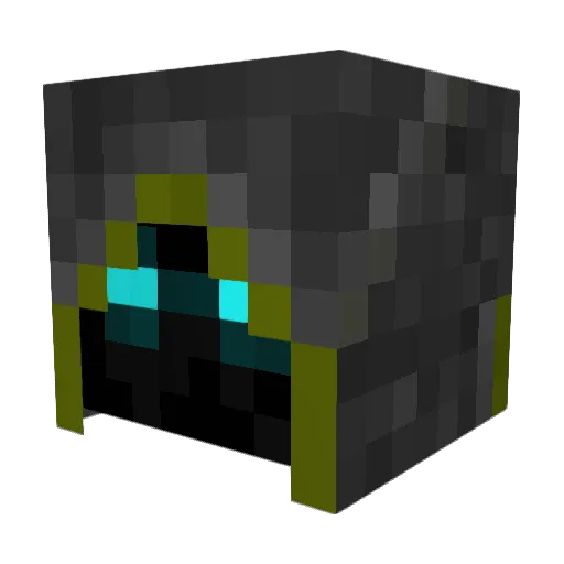 extreme_ace Minecraft avatar head, 3D render