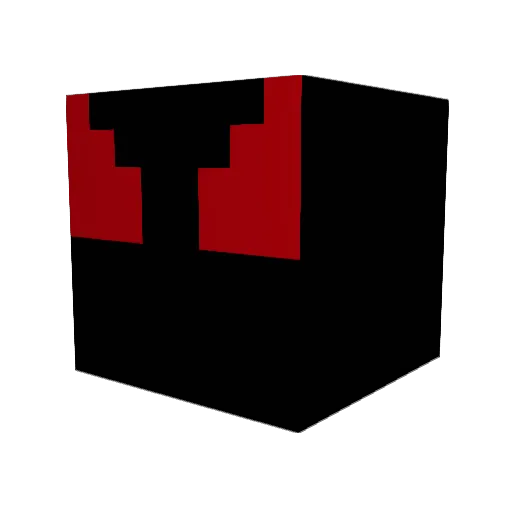extremefunny Minecraft avatar head, 3D render